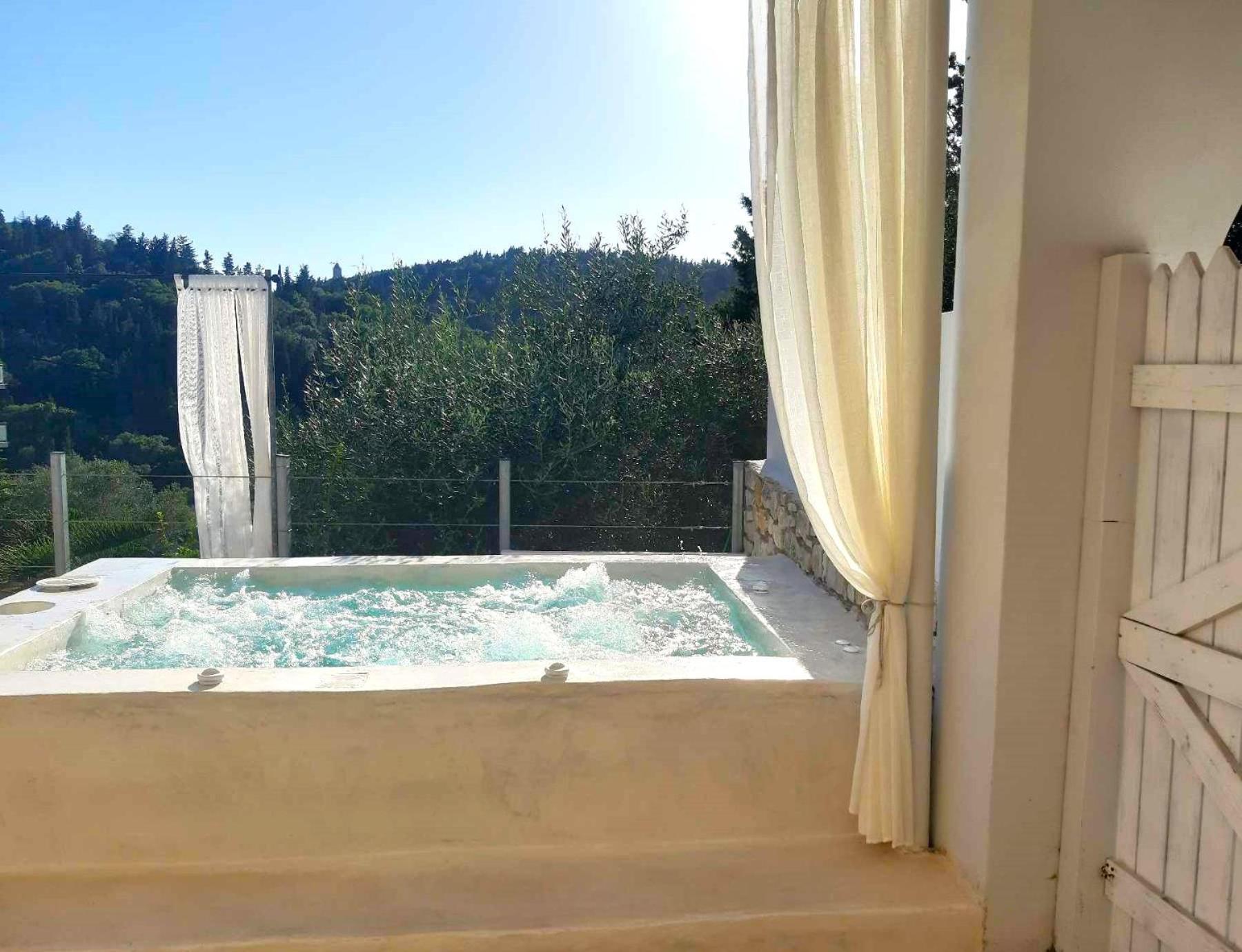 Bask In The Beauty Of Paxoi - Kirki'S Summer Retreats With Private Jacuzzis Ieromonachos Exterior foto